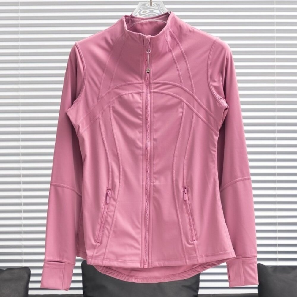 Lululemon Pink Define Jacket - Slim Fit Activewear Sz 8